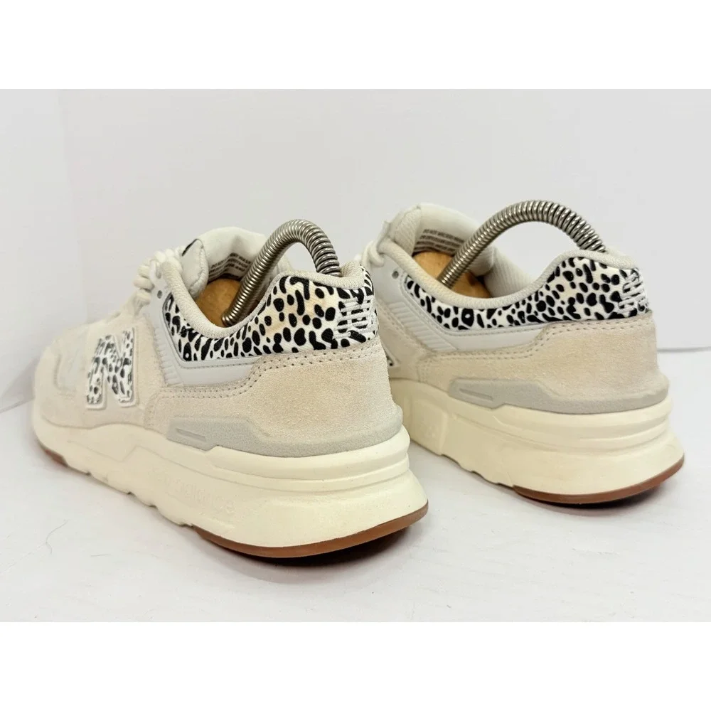 New Balance 997H Snow Leopard Women's 8 Cream Animal Print CW997HWD